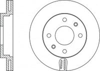 จานโรเตอร์, NIBK, 562459B, RN1230V, BENDIX EUR (017449)