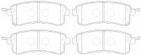 ผ้าเบรค NIBK DB2244 PN0554 BENDIX AUS (018497)
