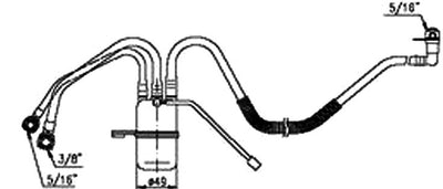 JS,, Petrol Filter (INJECTOR & CARBURETOR), 4682569, FS117J, DODGE