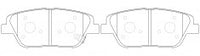 NIBK, Brake Pad, DB2089, PN0635, BENDIX