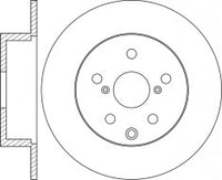 จานโรเตอร์, NIBK, 42431-0E020, RN1473, TOYOTA (019033)