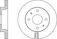Rotor Disc, NIBK, 40206-2U000, RN1582V, NISSAN (018414)