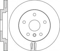 Rotor Disc, NIBK, 34 11 6 799 351, RN2057V, BMW (016697)