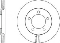 Rotor Disc, NIBK, 5812944010, RN1095V, HYUNDAI (017480)