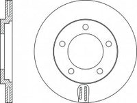 Rotor Disc, NIBK, 561557B, RN1343V, BENDIX (017118)