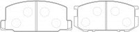 NIBK, Brake Pad, A-102K, PN1081, AKEBONO