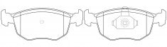 NIBK, Brake Pad, 7630, PN0171, BENDIX AUS