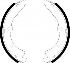 NIBK, Brake Shoes, K3389, FN3389, KASHIYAMA