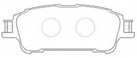 NIBK, Brake Pad, AN-797K, PN1804, AKEBONO