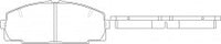 ผ้าเบรค NIBK, A-247K, PN1237, AKEBONO (018984)