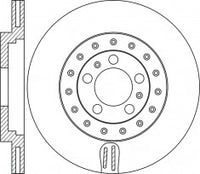 Rotor Disc, NIBK, 4E0 615 601 A, RN1839V, AUDI (009709)