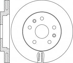 Rotor Disc, NIBK, LR038934, RN1760V, LAND ROVER (017749)