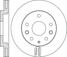จานโรเตอร์, NIBK, N12Y-33-25X, RN1906V, MAZDA (018069)