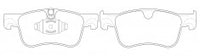 NIBK, Brake Pad, 16 098 983 80, PN0734, CITROEN