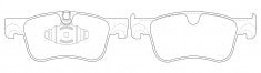 NIBK, Brake Pad, 16 098 983 80, PN0734, CITROEN