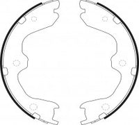 NIBK, Brake Shoes, 44060-8J00K, FN0643, NISSAN
