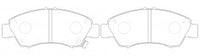 NIBK, Brake Pad, A-377WK, PN8265, AKEBONO