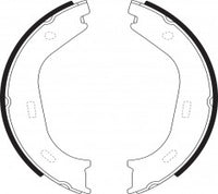 ผ้าเบรก, NIBK, 325593B, FN0516, BENDIX EUR (018138)