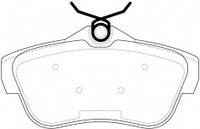 NIBK, Brake Pad, 4253.68, PN0534, CITROEN