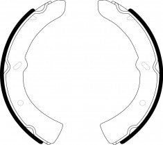 NIBK, Brake Shoes, NN-3538, FN3361, AKEBONO