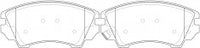 NIBK, Brake Pad, DB1925, PN34002, BENDIX AUS