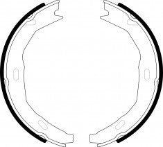 NIBK, Brake Shoes, 0044208620, FN0672, MERCEDES-BENZ