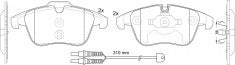 ผ้าเบรค NIBK DB1998 PN0462W BENDIX AUS (016970)