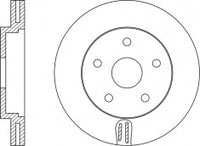 Rotor Disc, NIBK, 4351230310, RN1258V, LEXUS (018973)
