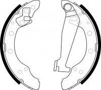 NIBK, Brake Shoes, 1H0609525, FN0534, AUDI