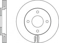 จานโรเตอร์, NIBK, 4605A068, RN1212V, MITSUBISHI (018200)
