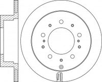 จานโรเตอร์, NIBK, 42431-0C010, RN1267V, TOYOTA (019067)