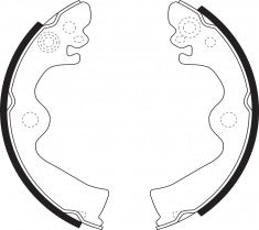 ผ้าเบรก, NIBK, NN-2060, FN1204, AKEBONO (018415)