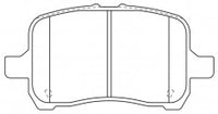 ผ้าเบรค NIBK, 15243704, PN0583, CHEVROLET (016820)