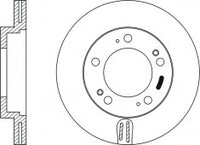 จานโรเตอร์, NIBK, 0K011325XC, RN1148V, HYUNDAI (017715)