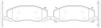 NIBK, Brake Pad, 573326B, PN34001, BENDIX