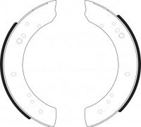 NIBK, Brake Shoes, BS1092, FN0653, BENDIX AUS