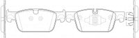 NIBK, Brake Pad, D1924-9149, PN0747, FMSI