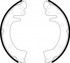 NIBK, Brake Shoes, BS1351, FN6609, BENDIX AUS