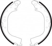 NIBK, Brake Shoes, NR-1064, FN2305, AKEBONO