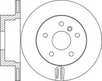 Rotor Disc, NIBK, 562355B, RN1922V, BENDIX (016713)