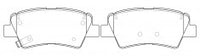 NIBK, Brake Pad, D1313-8428, PN0591, FMSI