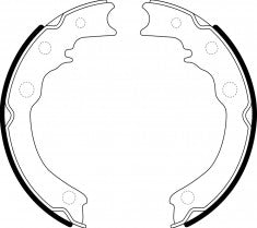 ผ้าเบรก NIBK, BS1720, FN3384, BENDIX AUS (018103)