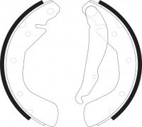 NIBK, Brake Shoes, 1605792, FN11622, BEDFORD GM