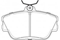 NIBK, Brake Pad, D598-7476, PN0626, FMSI