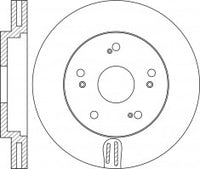 Rotor Disc, NIBK, 45251-STK-A00, RN1243V, HONDA (009470)