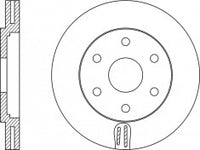 Rotor Disc, NIBK, 40206-EA00A, RN1317V, NISSAN (018436)