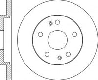 Rotor Disc, NIBK, 562291B, RN1777, BENDIX (017067)