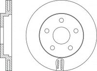 Rotor Disc, NIBK, BP6Y3325XD, RN1194V, MAZDA (017988)
