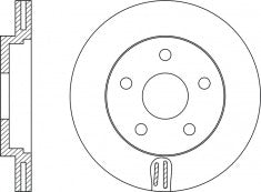 Rotor Disc, NIBK, BP6Y3325XD, RN1194V, MAZDA (017988)