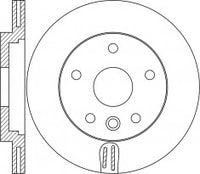 Rotor Disc, NIBK, LR033302, RN1731V, LAND ROVER (017751)